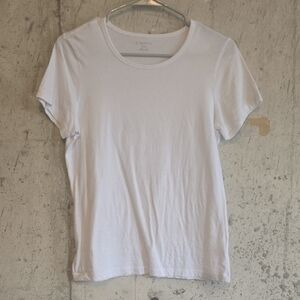 Z Supply White Short Sleeve Crew Tee - Essential Pocketless Tee